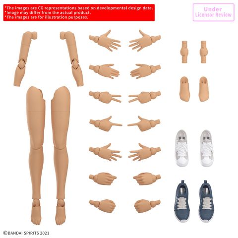 [Pre-order / Đặt trước] 30MS Option Body Parts Arm Parts & Leg Parts S - Color C