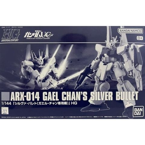 HG UC 1/144 Arx-014 Gael Chan's Silver Bullet