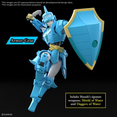 [Pre-order / Đặt trước] 30MF Yoroi Shinden Samurai Troopers Musashi of the Water
