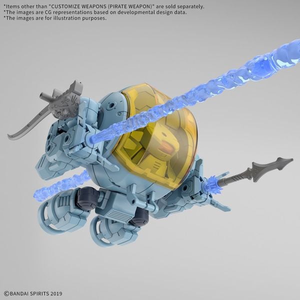 30MM Customized Weapons - Pirate Weapons