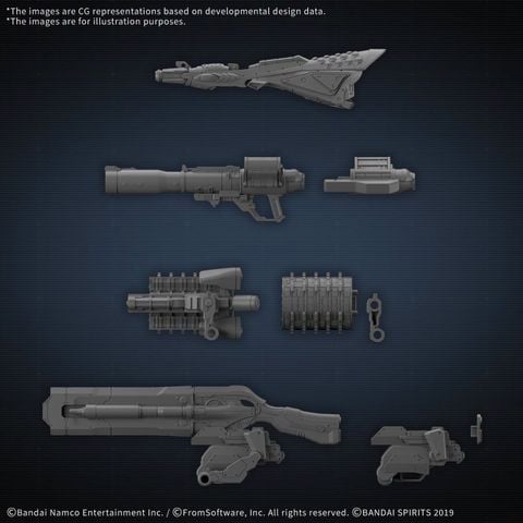 [Pre-order / Đặt trước] 30MM Option Parts Set ARMORED CORE 6 FIRES OF RUBICON - WEAPON SET 09