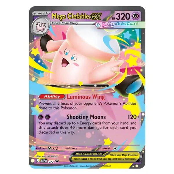 Pokemon TCG - MEGA MOONLIT TIN