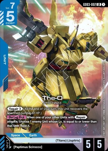 Gundam Card Game - GD03 Booster Pack Steel Requiem - ENGLISH