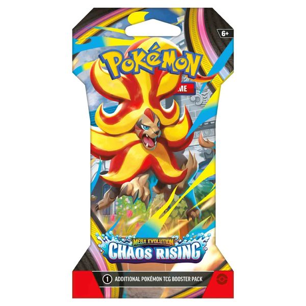 Pokemon TCG - ME04 Mega Evolution Chaos Rising Sleeved Booster Pack - EN ver