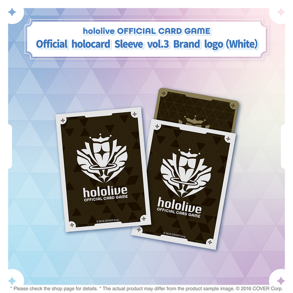 Hololive OCG - Official Card Sleeve - Vol 1 - Vol 3 - Tokino Sora & AZKi / Hoshimachi Suisei / Hololive OCG Logo