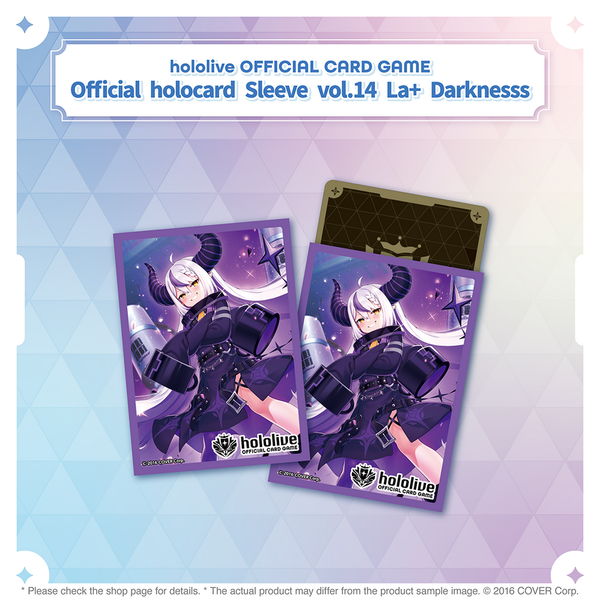 Hololive OCG - Official Card Sleeve - Vol 13 - Vol 16 - Oozora Subaru / Laplus Darkness / Hakui Koyori / Anya Melfissa