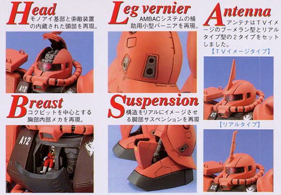 [Pre-order / Đặt trước] MG 1/100 MS-06S ZAKU II Ver 1.0