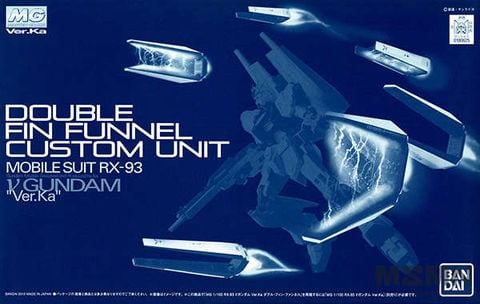 MG 1/100 Double Fin Funnel Custom Unit for Nu Gundam Ver Ka
