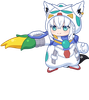 Banpresto - GUNDAM × hololive production - Hololive If  - Gundam Exia × Shirakami Fubuki - NUI ARMOR Ver