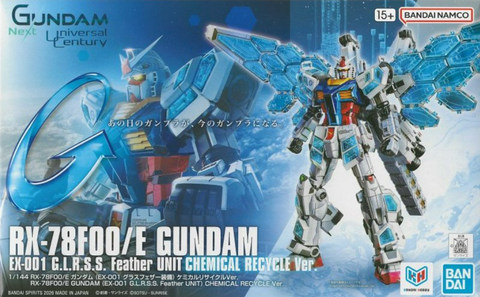 1/144 RX-78F00/E Gundam EX-001 GLRSS Feather Unit CHEMICAL RECYCLE Ver