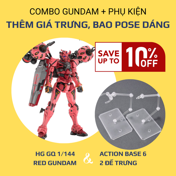 HG GQ 1/144 Red Gundam