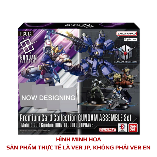 Gundam Card Game - PC01A Premium Card Collection GUNDAM ASSEMBLE SET - Iron-Blooded Orphans - JP Ver