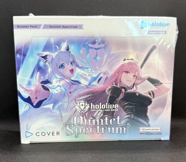 Hololive OCG - hBP02e Booster Pack 02 Quintet Spectrum - EN ver