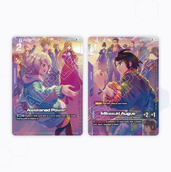 Gundam Card Game - GD03 Booster Pack Steel Requiem ENGLISH