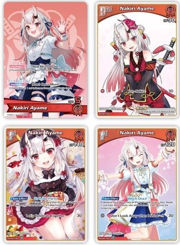 Hololive OCG - hSD02e Nakiri Ayame Start Deck Red - EN Ver