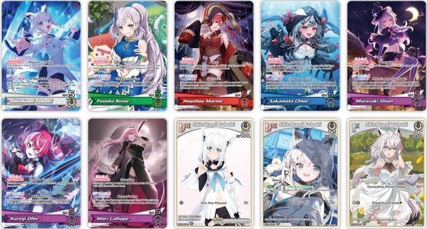 Hololive OCG - hBP02e Booster Pack 02 Quintet Spectrum - EN ver