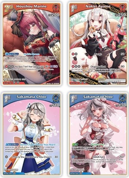 Hololive OCG - hBP02e Booster Pack 02 Quintet Spectrum - EN ver