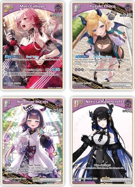 Hololive OCG - hBP02e Booster Pack 02 Quintet Spectrum - EN ver