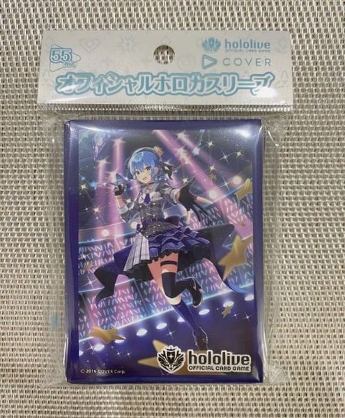 Hololive OCG - Official Card Sleeve - Vol 1 - Vol 3 - Tokino Sora & AZKi / Hoshimachi Suisei / Hololive OCG Logo