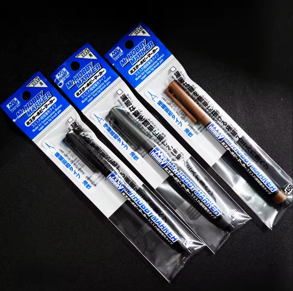 Bút sơn Mr. Hobby Marker - SUPER FINE TIP BRUSH PEN - CM101 / CM102 / CM103