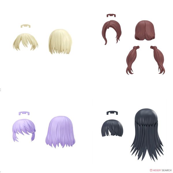 30MS Option Hair Style Parts Vol 12 All 4 Types