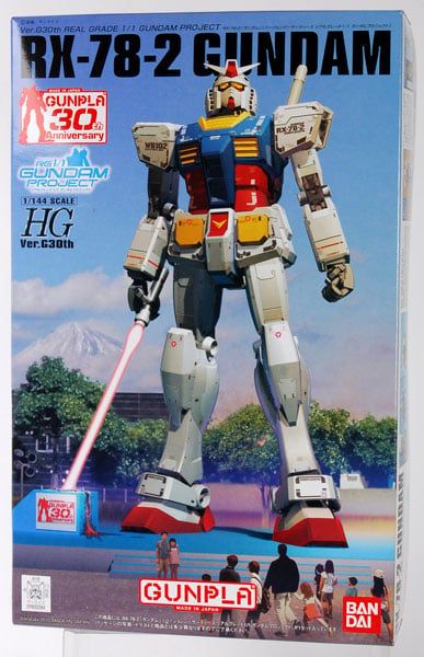 HG 1/144 RX-78-2 Gundam Ver.G30th REAL GRADE 1/1 GUNDAM PROJECT