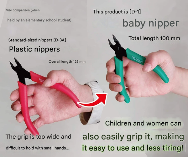 Kìm cắt mô hình 2 lưỡi Mineshima - D-1 - Baby Nipper