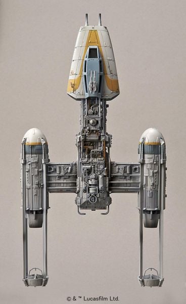 Star Wars 1/72 Y-WING STARFIGHTER