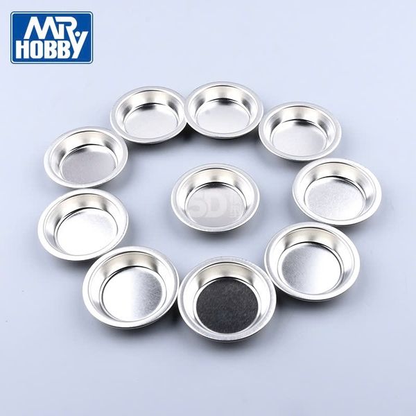 Khay đựng sơn mô hình màu kim loại - D175 - MR. PAINT TRAY - Set 10 cái