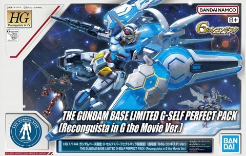 HG RG 1/144 The Gundam Base Limited G-Self Perfect Pack - Reconguista in G the Movie Ver