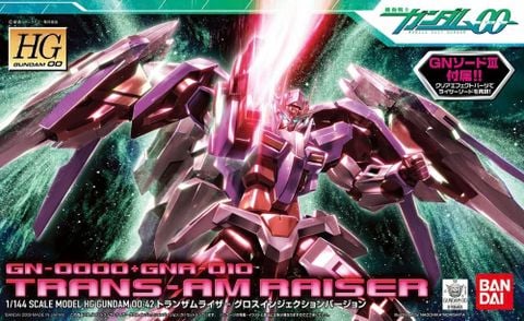HG 00 1/144 GN-0000+GNR-010 00 Raiser - Trans Am Raiser