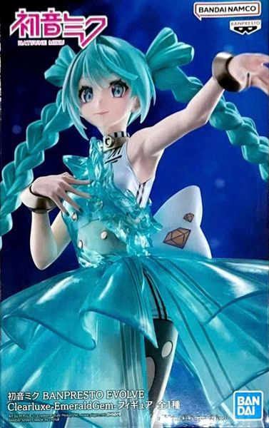 Banpresto - Banpresto Evolve - Vocaloid - Hatsune Miku - Clearluxe Emerald Gem