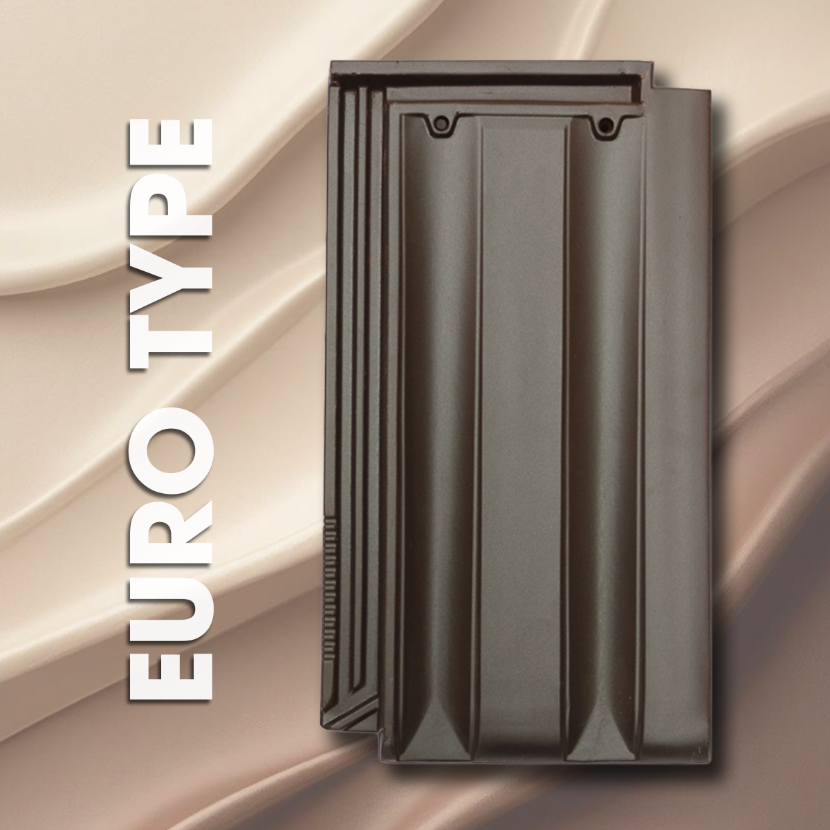 NGÓI EURO TYPE - MÀU CAFE