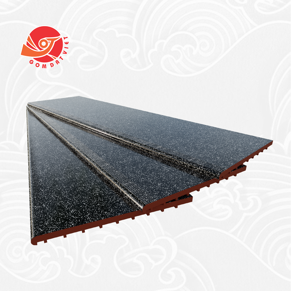 BẬC CẦU THANG COTTO GRANITE - ĐEN CHẤM BI TRẮNG