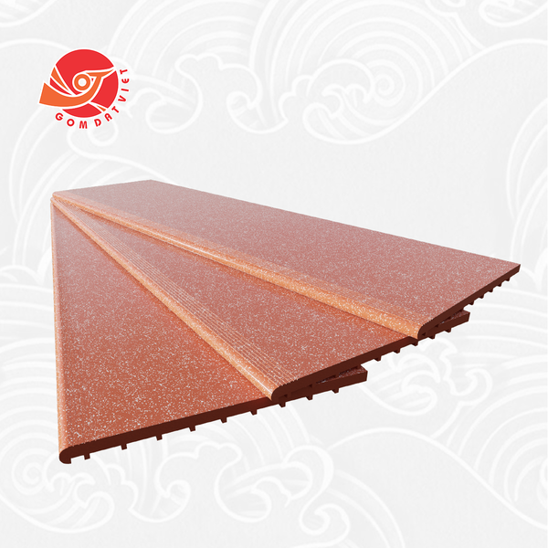 BẬC CẦU THANG COTTO GRANITE - ĐỎ CHẤM BI TRẮNG