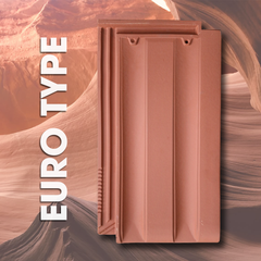 NGÓI EURO TYPE - MÀU ĐỎ