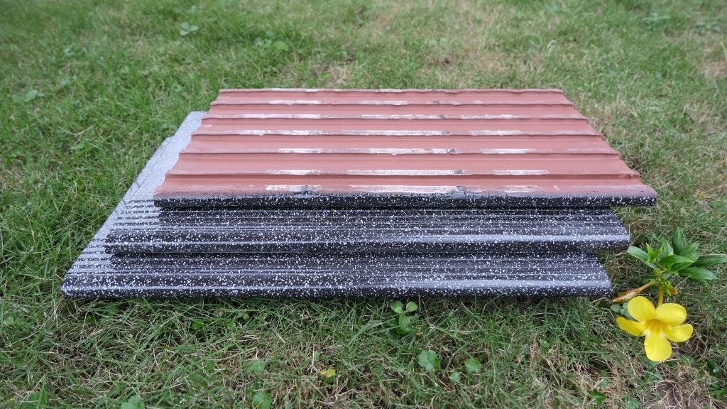 GẠCH BẬC THỀM 400x300MM COTTO GRANITE ĐEN CHẤM BI TRẮNG A1