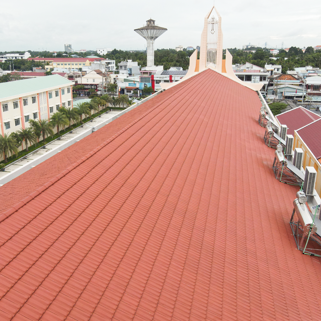 NGÓI EURO TYPE - MÀU ĐỎ