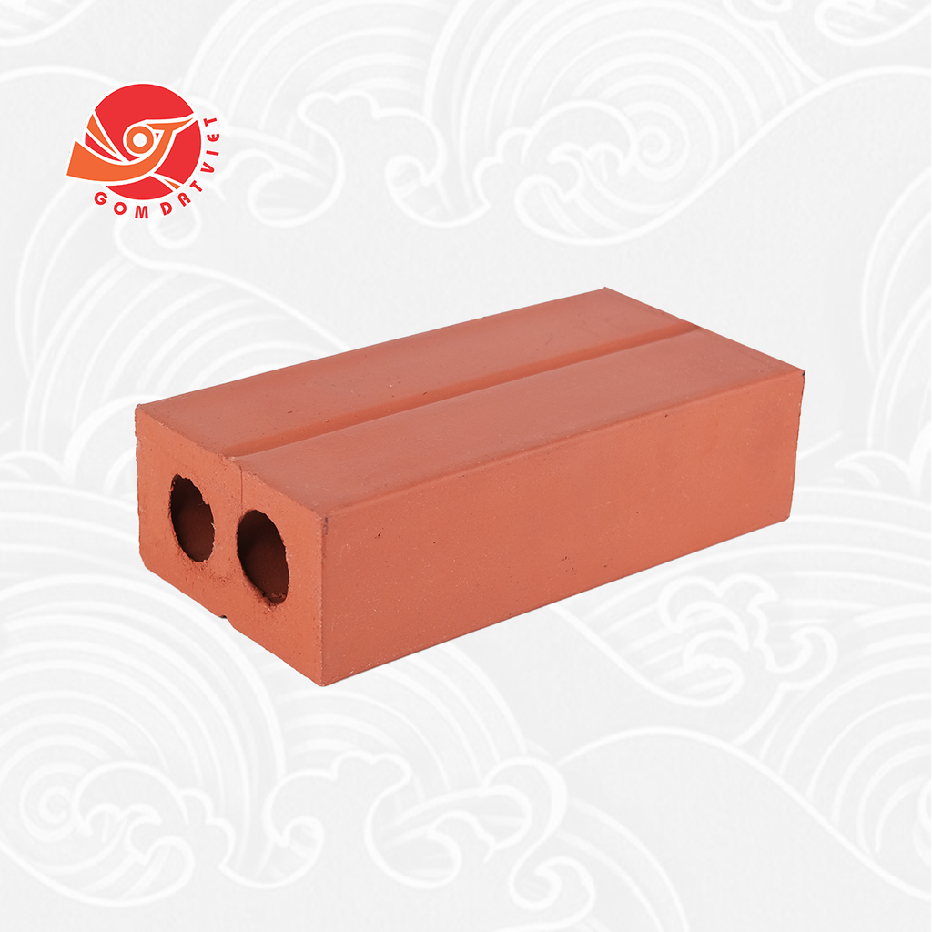 GẠCH XÂY KHÔNG TRÁT 2 LỖ