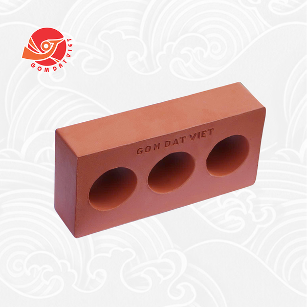 GẠCH XÂY KHÔNG TRÁT 3 LỖ