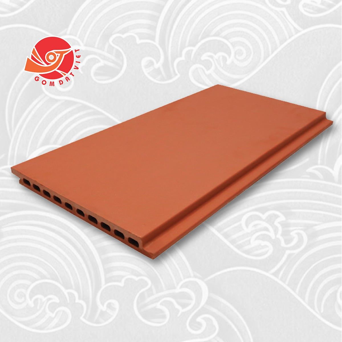 GẠCH TẤM ỐP MÀU ĐỎ ĐẬM (ART02)