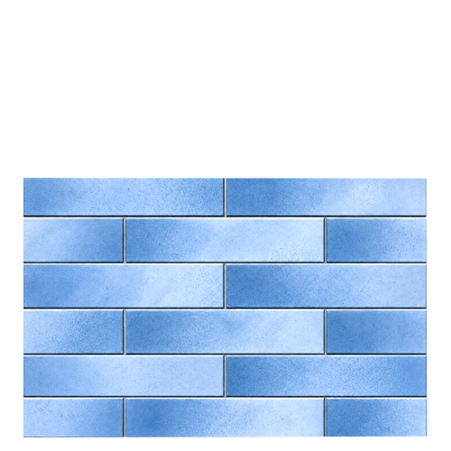 Gạch thẻ vân mây xanh