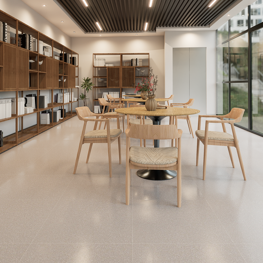 GẠCH COTTO GRANITE - TRẮNG CHẤM BI