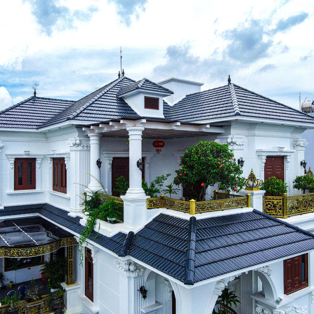 NGÓI EURO TYPE - MÀU TÍM THAN