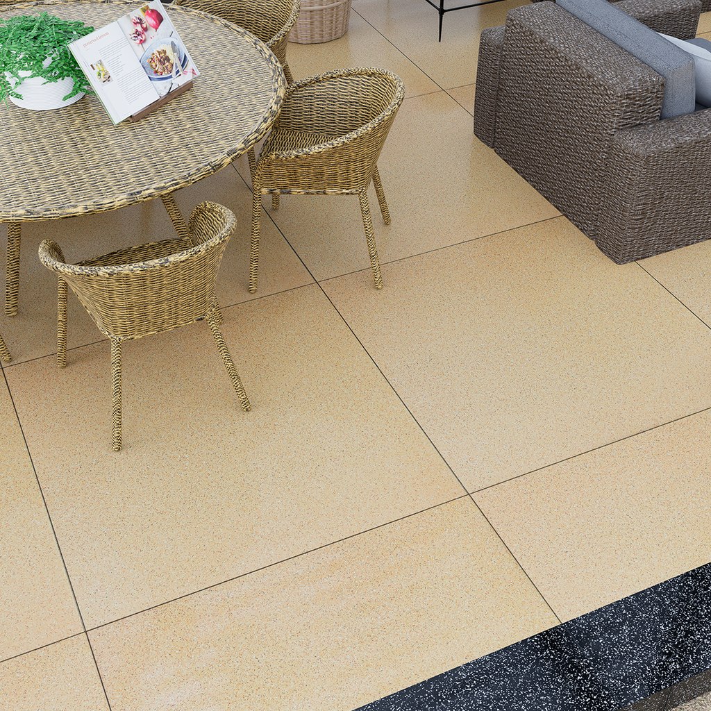 GẠCH COTTO GRANITE - VÀNG CHẤM BI