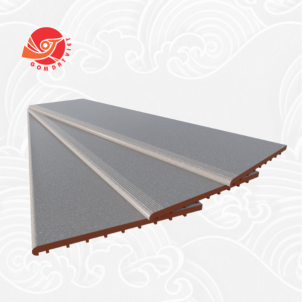 BẬC CẦU THANG COTTO GRANITE - XÁM CHẤM BI TRẮNG