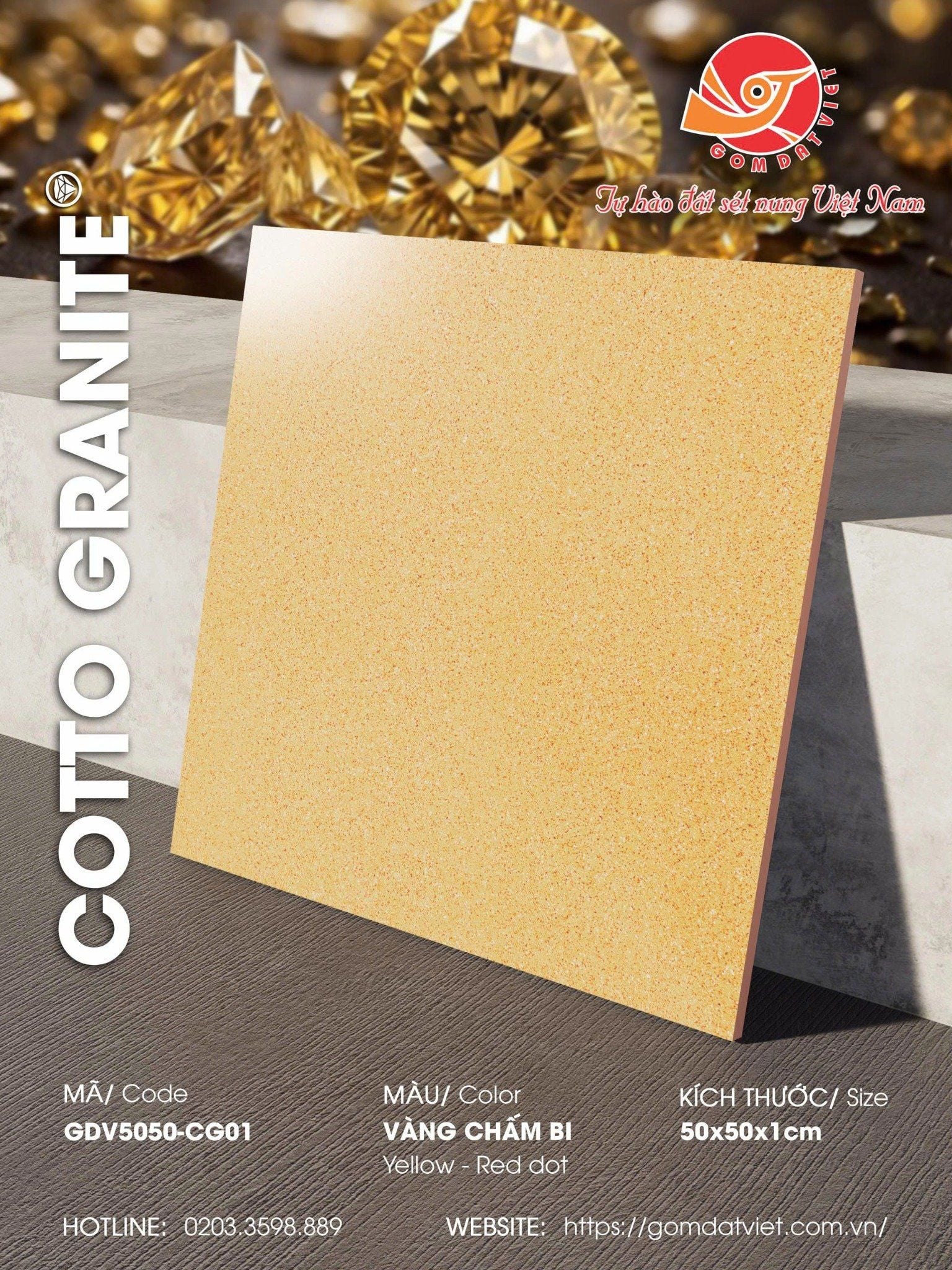 GẠCH COTTO GRANITE 50X50
