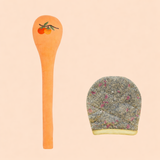  Gậy Vỗ Bát Hư - Cây Đấm Lưng Cầm Tay Đầm Chắc - Cây đấm lưng lõi ngải cứu thảo dược vỗ lưng giúp thông kinh lạc dài 48cm 