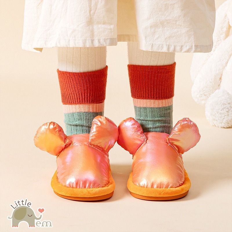  Dép đi trong nhà cho bé và người lớn chống trơn trượt _ Chuột bông bóng 