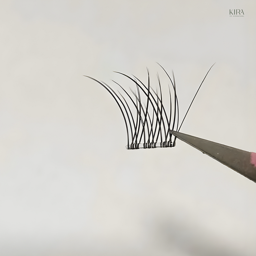  Lông mi giả có keo hoặc tự dính không cần keo, mỏng nhẹ mảnh mai như thật, tặng nhíp khi mua từ 2 set 